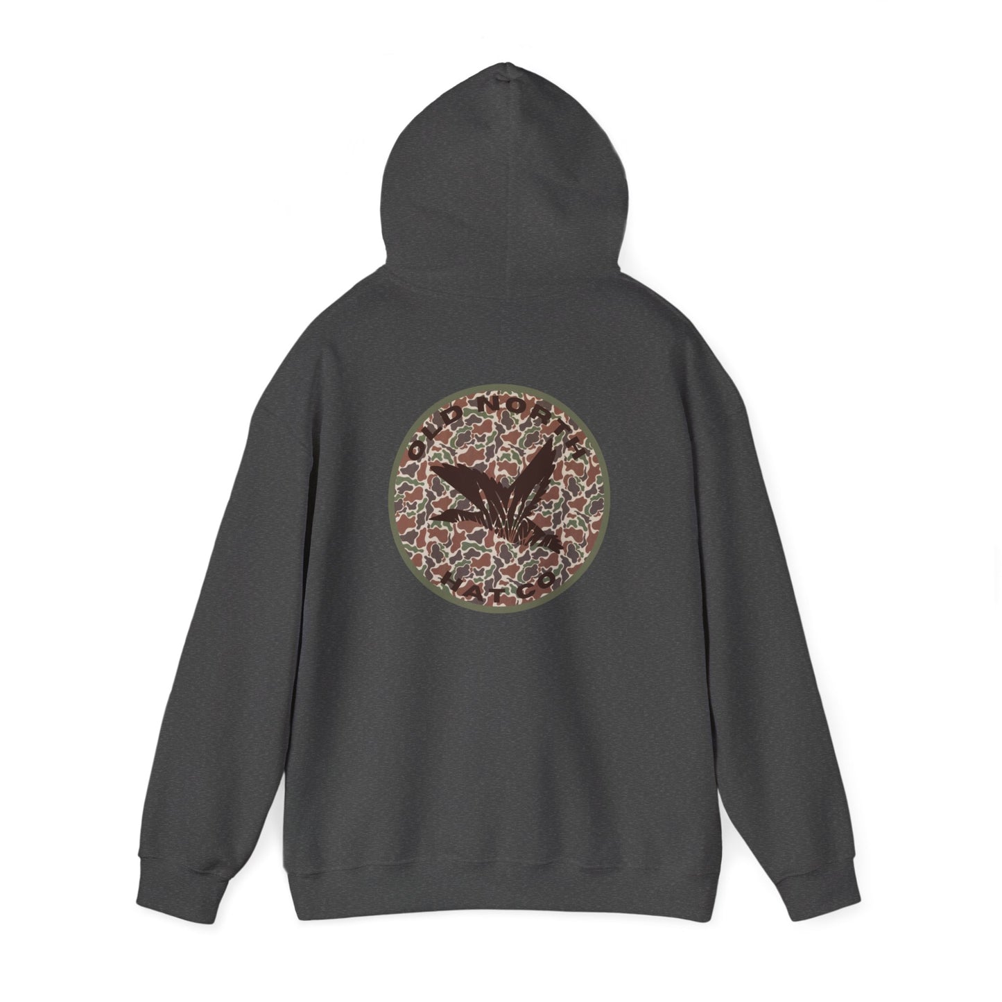 Old North Hat Co Duck on Foul Play camo, hoodie