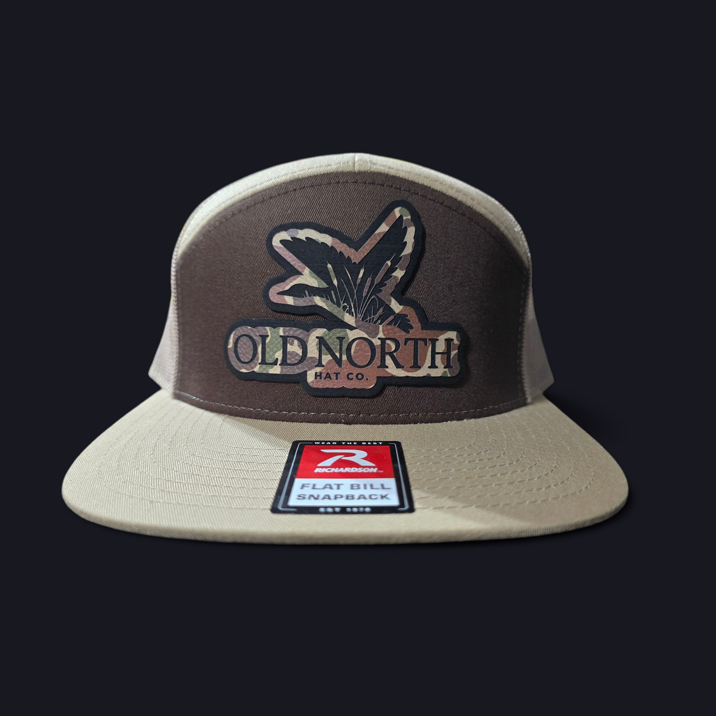 Brown/Khaki 168 With Foul Play camo duck