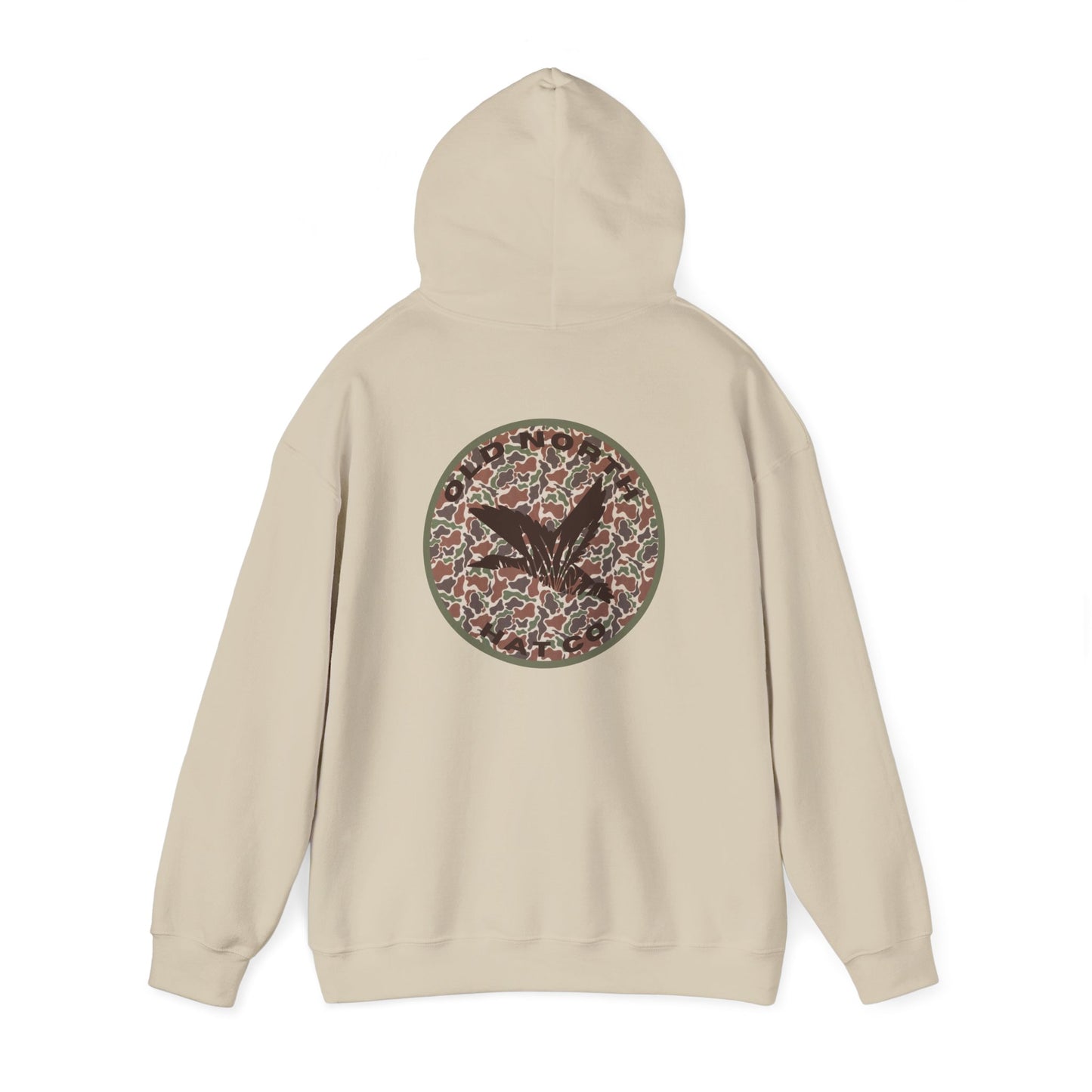 Old North Hat Co Duck on Foul Play camo, hoodie
